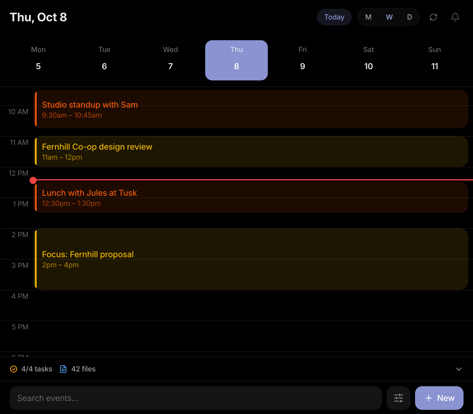 blackbear Calendar: today's schedule and the week ahead